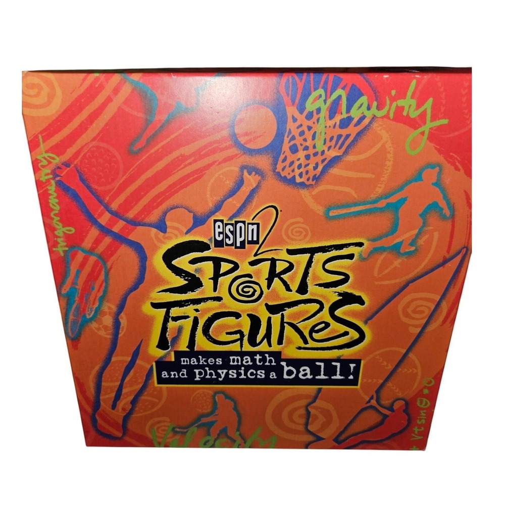 ESPN2 SportsFiguresβ VHS Box Set Shows 1-7 Math and Physics Educational Series
